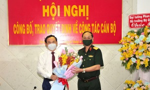 Thăng quân hàm Trung tướng cho Tư lệnh Bộ Tư lệnh TP.HCM